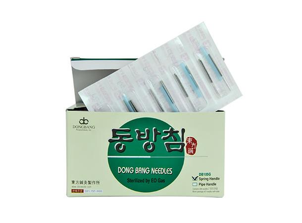 DongBang DB105 Nåle 0,30x50 500 stk 5 nåler med 1 hylse per blisterpakning 