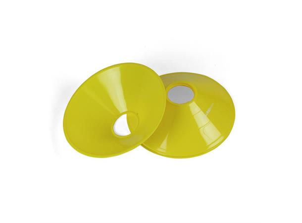 Markeringstallerkener Gule 50 stk. D: 19 cm | H: 5 cm 