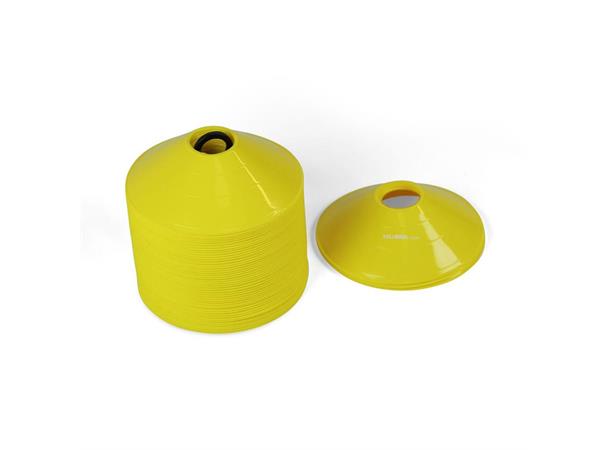 Markeringstallerkener Gule 50 stk. D: 19 cm | H: 5 cm 