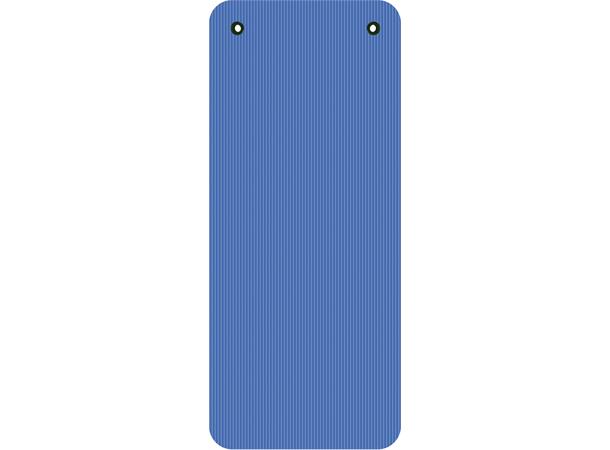 Mambo Max Treningsmatte 140x60x1 cm Blå Med Hull