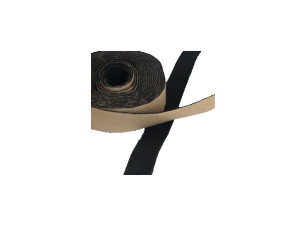 Ventus Fleece Edging Tape 20 mm x 5 m Sort 