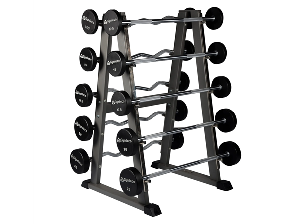 Gymleco Rack for10 Fastmonterte stenger 