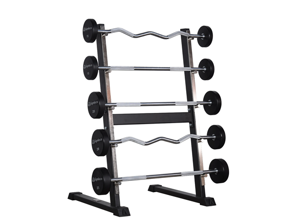 Gymleco Rack for 5 Fastmonterte Stenger 