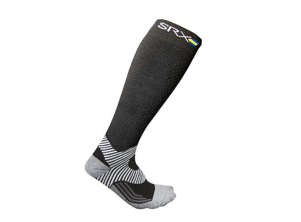 MediRoyal Kompresjonssokk Sport Sort L Par