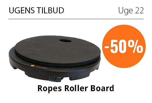ugens tilbud uge 22. -50% på Ropes Roller Board