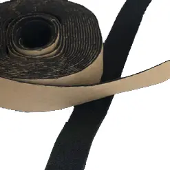 Ventus Fleece Edging Tape 30 mm x 5 m Sort 