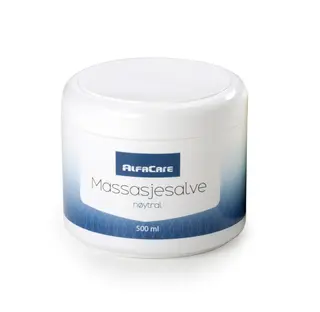 AlfaCare Massagecreme 500 ml Neutral