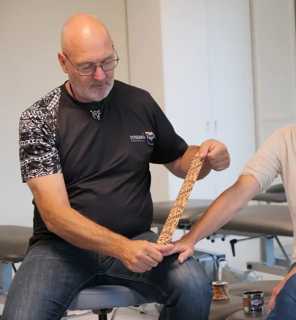 Dynamic Tape 5 cm Beige/BlackTattoo 5 cm x 5 m 