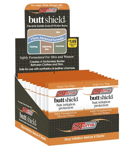 2Toms ButtShield Servietter Eske 48 stk. i display