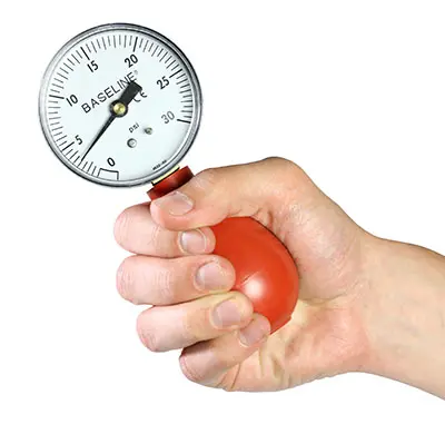 Baseline Pneumatic Bulb Dynamometer Pinch Gauge Combo 