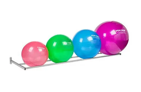 Vægophæng til  Fitness bolde 240 cm langt. 75 cm dybt.