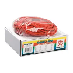 Cando Træningsslange Lateksfri 30,5 m Let Rød