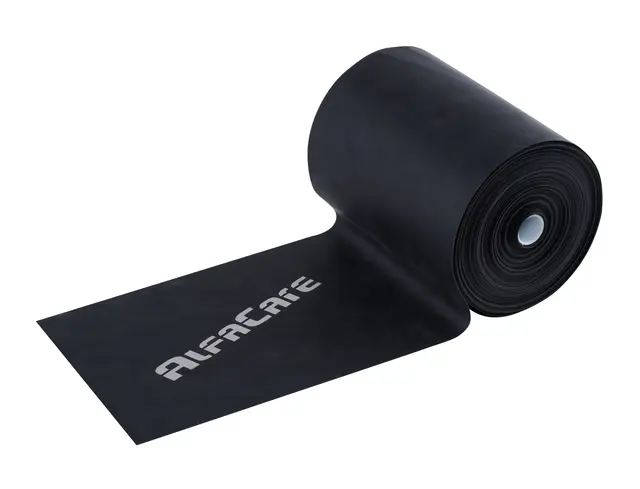 AlfaCare Træningsband 5,5m X-Hård Sort 