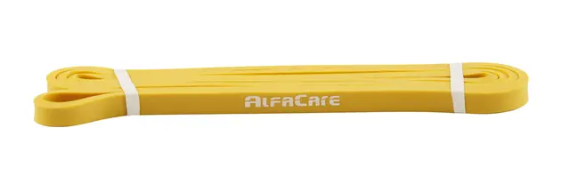 AlfaCare Powerband X-Lett Gul 1m x 10mm x 4,5mm 