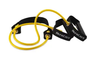 AlfaCare Exertube 140 cm X-Let Med Tekstilforstærker | Gul