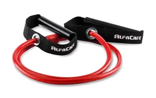 AlfaCare Exertube 140 cm Let Uden Tekstilforstærker | Rød
