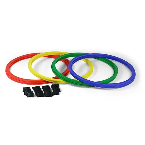 Koordinasjonsringer 45 cm Sæt 20 Stk Med 25 Klips Og 1 Bag