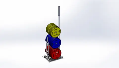 Gymleco Rack For Vægtskiver