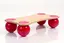 Togu Balanza Ballstep Mini. Wood w. Red Size 64 x 34 x 14 cm. Weight 2.900g