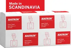 Katrin Papirhåndklær Classic 2-Lag L2 Kartong 21 x 110 ark